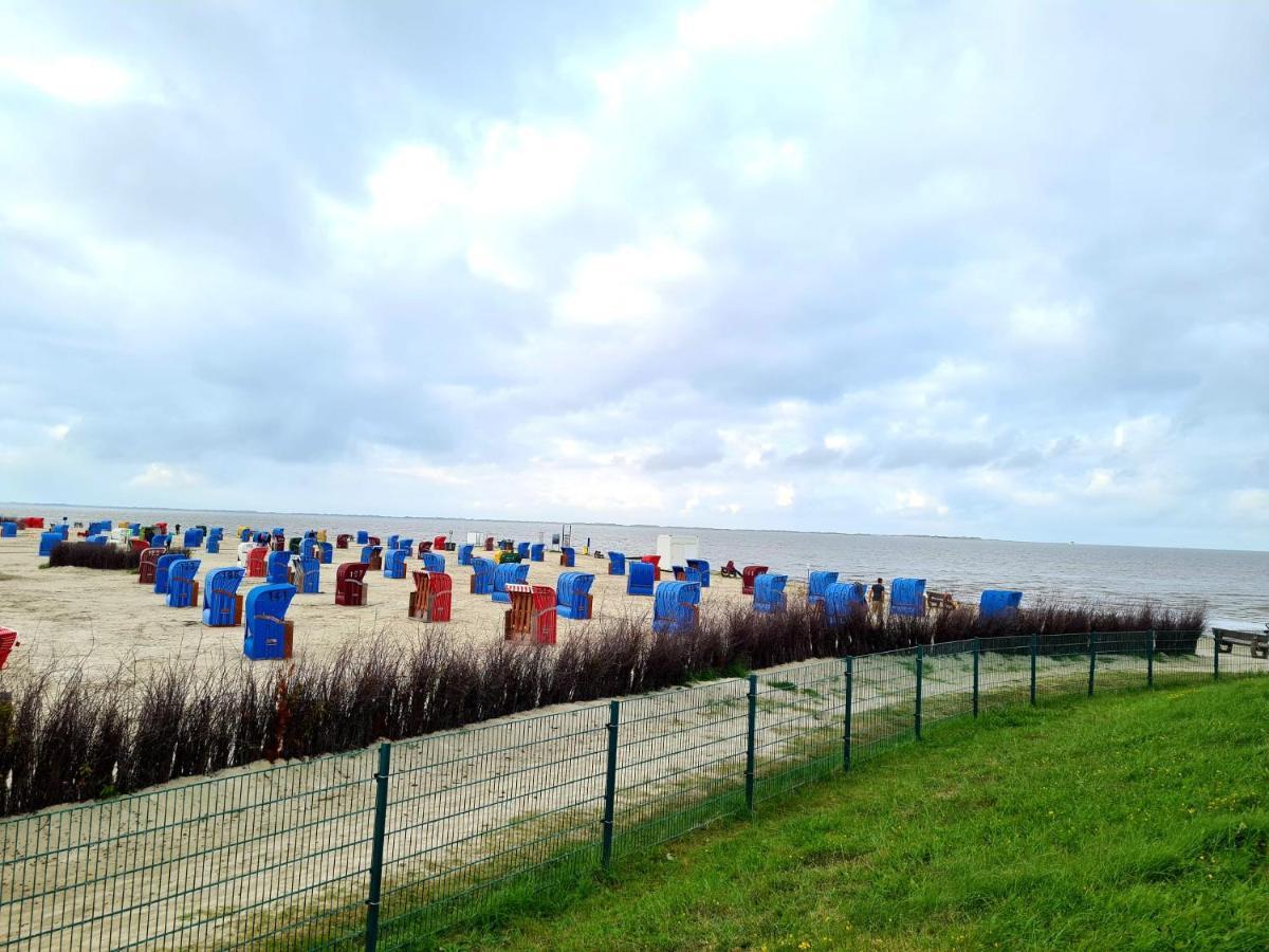 Ferienwohnung Baltrum Auf Dem Elisenhof Hagermarsch Esterno foto