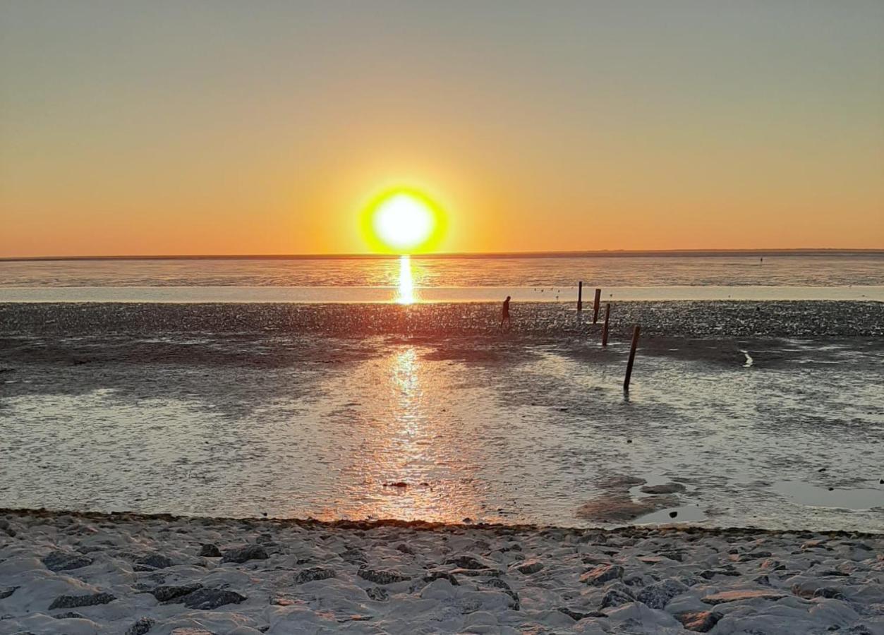 Ferienwohnung Baltrum Auf Dem Elisenhof Hagermarsch Esterno foto