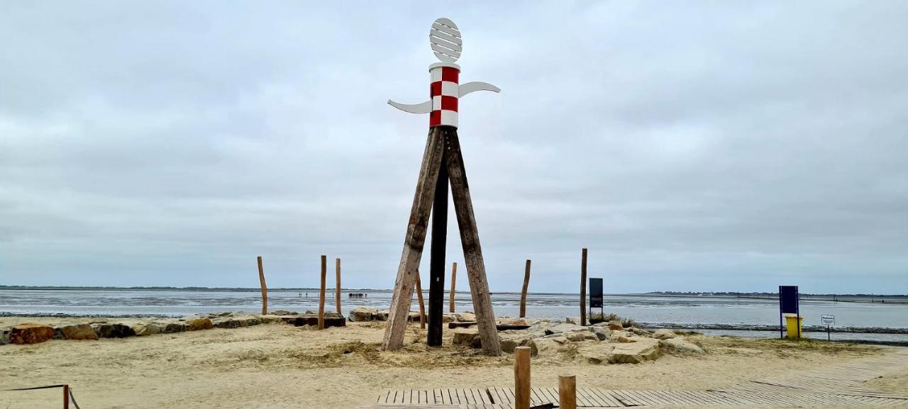 Ferienwohnung Baltrum Auf Dem Elisenhof Hagermarsch Esterno foto