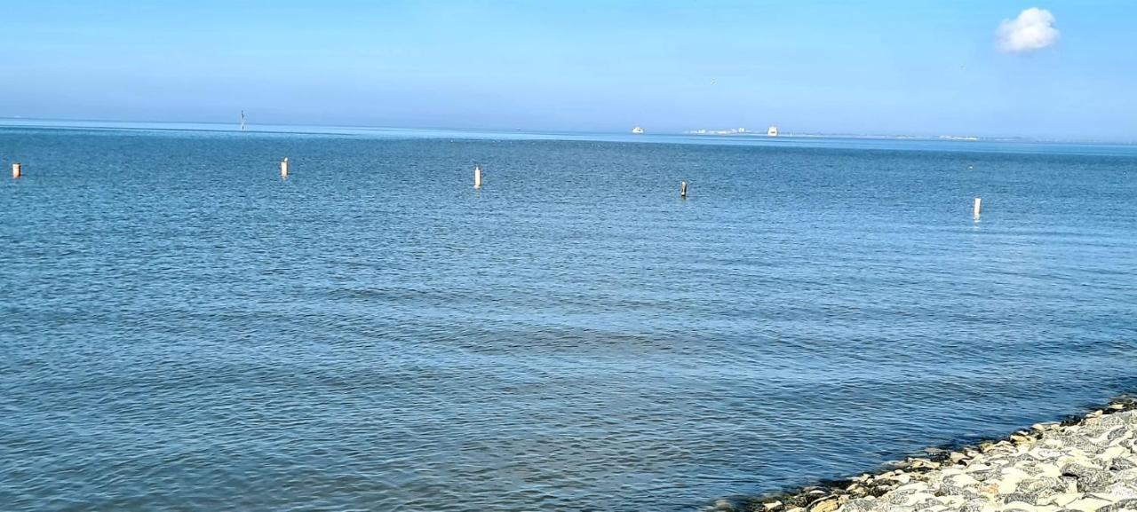 Ferienwohnung Baltrum Auf Dem Elisenhof Hagermarsch Esterno foto