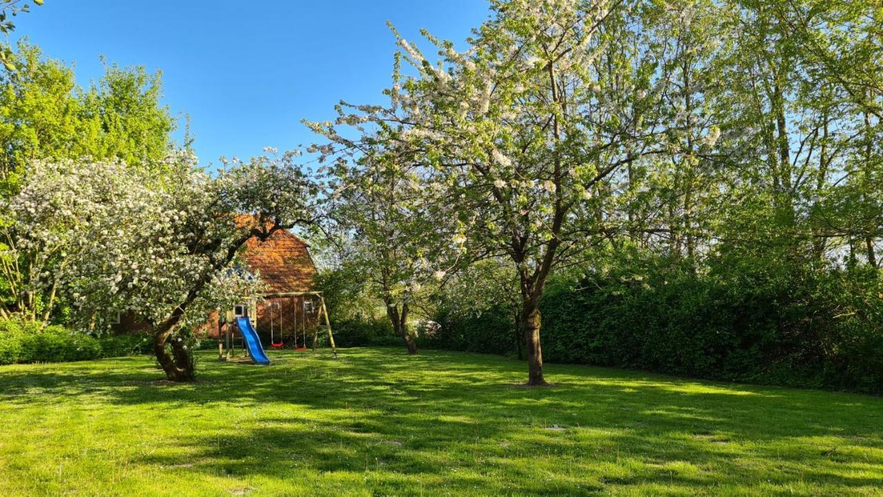 Ferienwohnung Baltrum Auf Dem Elisenhof Hagermarsch Esterno foto